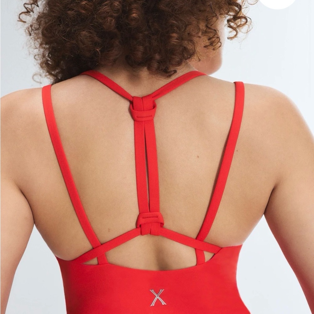 Savage X Fenty Vibrant Red Mini Dress with Shorts Underneath SOLD OUT! - Picture 4 of 9